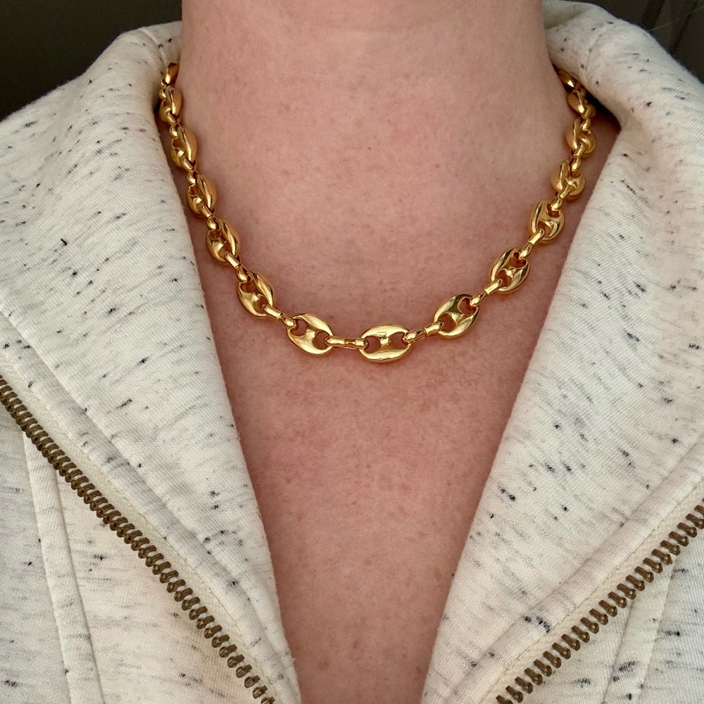 Puffy Mariner Chain Necklace